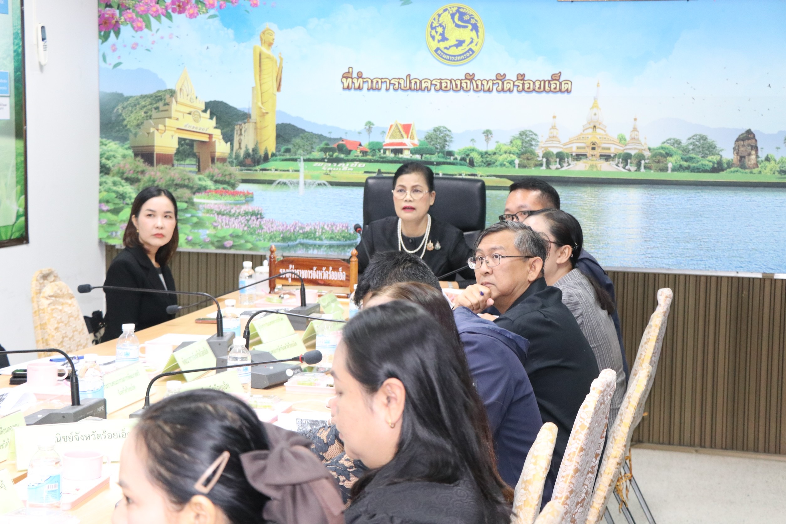 พช.จังหวัดร้อยเอ็ด ร่วมประชุมคณะทำงานฝ่ายจัดจำหน่ายสินค้าและจัดแสดงนิทรรศการ