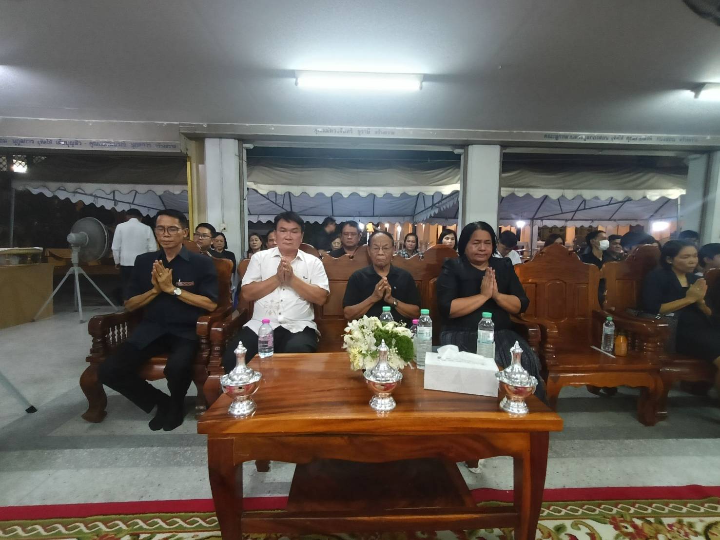 พช.จังหวัดร้อยเอ็ด ร่วมเป็นเจ้าภาพสวดอภิธรรมศพ 