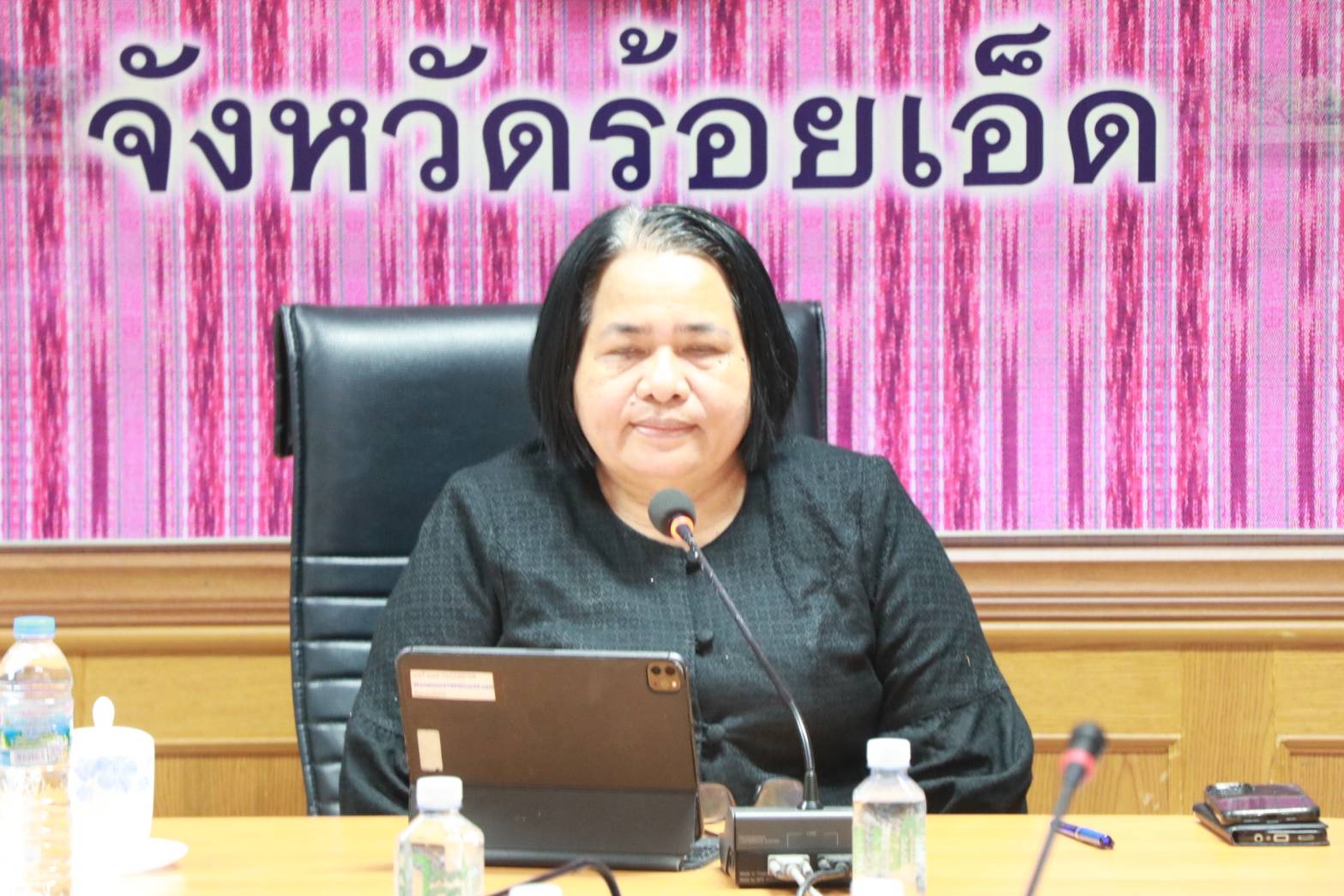 พช.จังหวัดร้อยเอ็ด จัดประชุมผู้บริหารสำนักงานพัฒนาชุมชนจังหวัดร้อยเอ็ดและนักวิชาการพัฒนาชุมชน เรื่องมาตรการเร่งรัดการเบิกจ่าย งบประมาณและการใช้จ่ายภาครัฐ ประจำปีงบประมาณพ.ศ. 2569