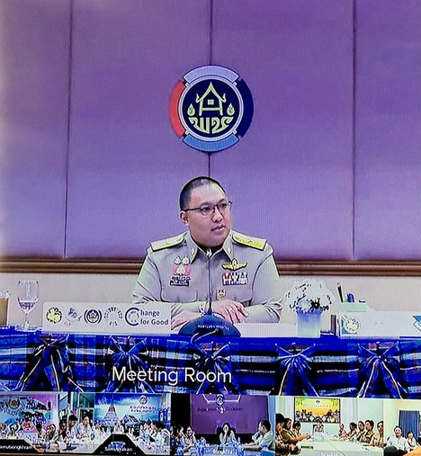 พช.จังหวัดร้อยเอ็ด ร่วมการประชุมกรมการพัฒนาชุมชน ครั้งที่ 4/2569 ในคราวเดียวกับการตรวจเยี่ยมหน่วยงานและมอบนโยบายของรัฐมนตรีช่วยว่าการกระทรวงมหาดไทย (นายพลพีร์ สุวรรณฉวี)