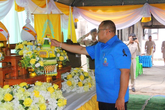 มูลนิธิราชประชานุเคราะห์ฯ เชิญสิ่งของพระราชทาน มอบให้ผู้ประสบอัคคีภัย ในพื้นที่อำเภอโพนทราย จังหวัดร้อยเอ็ด