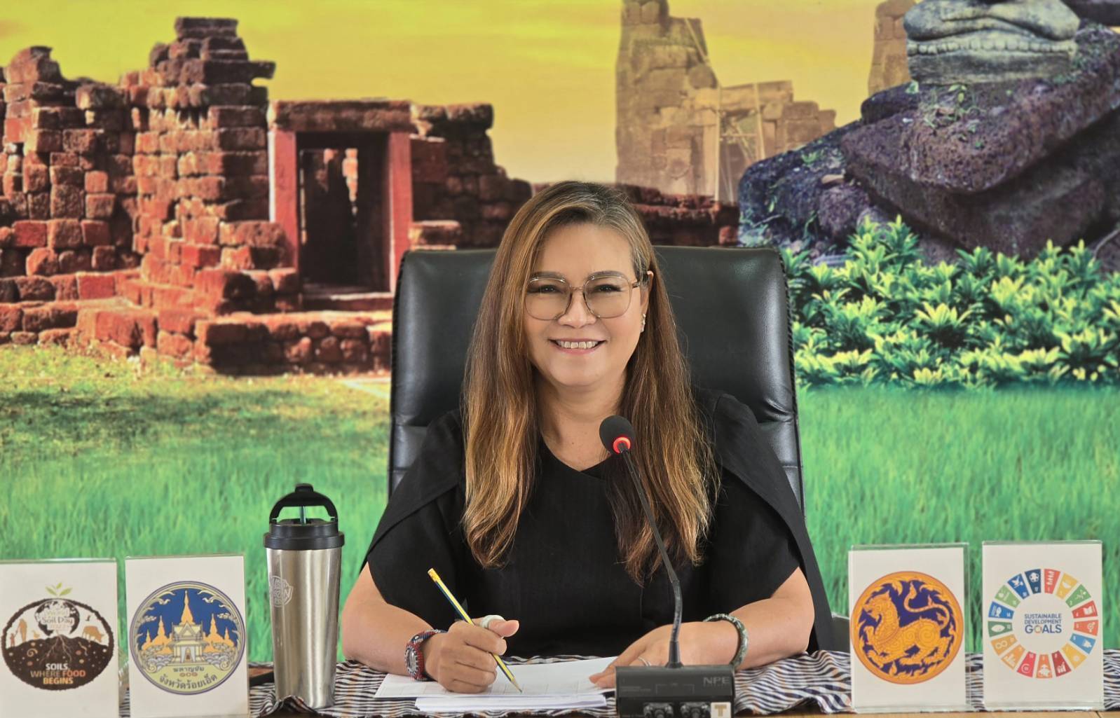 💠สุขเกินร้อยที่ พช.101 PLUS 💠พช.ร้อยเอ็ด ออกติดตามผลการดำเนินงานกองทุนพัฒนาบทบาทสตรี ประจำปี 2569 อำเภอโพนทราย จังหวัดร้อยเอ็ด