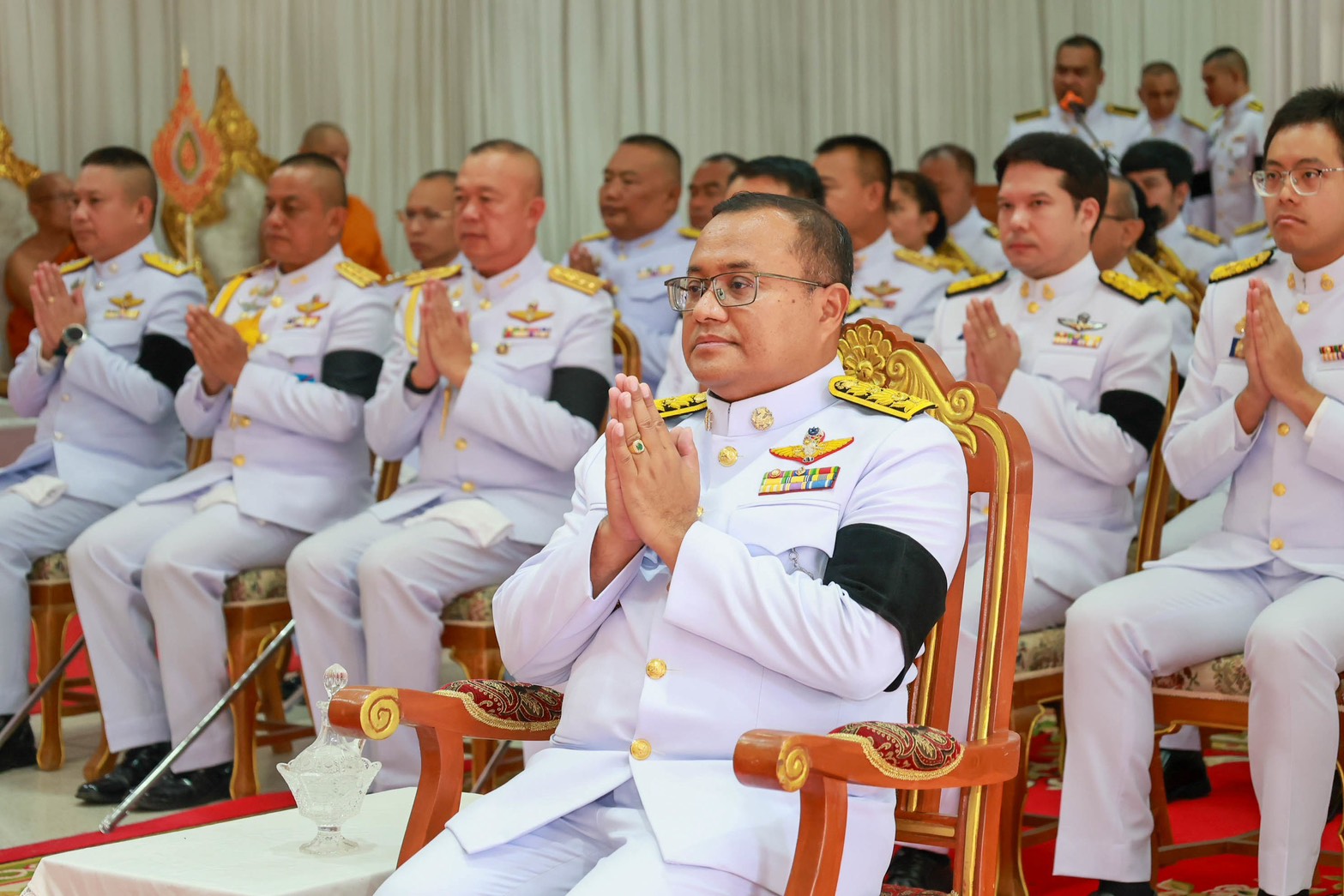 💠สุขเกินร้อยที่ พช.๑๐๑ PLUS💠 💠💠 พช.ร้อยเอ็ด ร่วมพิธีบำเพ็ญกุศล ในวาระครบ 50 วัน (ปัญญาสมวาร) แห่งการสิ้นพระชนม์ ถวายเป็นพระกุศลแด่สมเด็จพระเจ้าลูกเธอ เจ้าฟ้าพัชรกิติยาภา นเรนทิราเทพยวดี กรมหลวงราชสาริณีสิริพัชร มหาวัชรราชธิดา