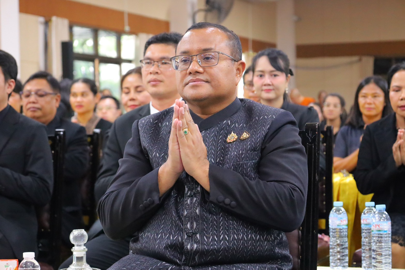 💠สุขเกินร้อยที่ พช.๑๐๑ PLUS💠 💠💠 พช.จังหวัดร้อยเอ็ด ร่วมพิธีสวดพระพุทธมนต์และเจริญจิตตภาวนาอุทิศถวายพระราชกุศลแด่สมเด็จพระนางเจ้าสิริกิติ์พระบรมราชินีนาถ พระบรมราชชนนี้พันปีหลวง และอุทิศถวายพระกุศลแด่สมเด็จพระเจ้าลูกเธอเจ้าฟ้าพัชรกิติยาภา นเรนทิราเทพยวดี กรมหลวงราชสาริณีสิริพัชร มหาวัชรราชธิดา
