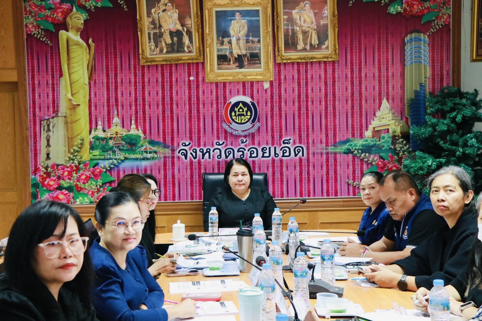 💠 สุขเกินร้อย ที่ พช ๑๐๑ PLUS💠   พช.ร้อยเอ็ด การประชุมผู้บริหารสำนักงานพัฒนาชุมชนจังหวัดร้อยเอ็ด และนักวิชาการพัฒนาชุมชน ประจำเดือนกันยายน ๒๕๖๙ (ครั้งที่ ๙/๒๕๖๙)
